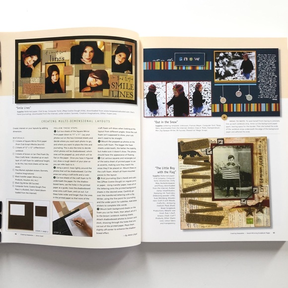 Book - AWARD-WINNING SCRAPBOOK PAGES - Picture 7 of 15